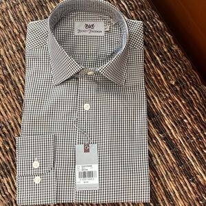 Hickey Freeman 100% Cotton sport/dress shirt